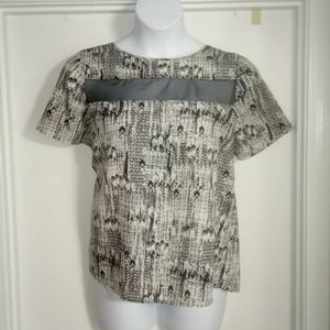 Forever 21 Print Short Sleeve Top